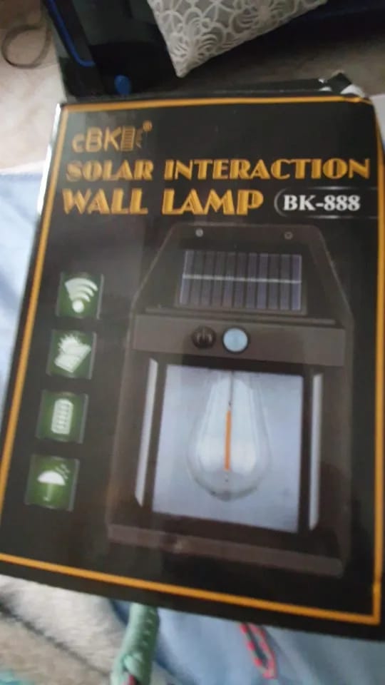 Customer photo review of EcoBright™ | Lámpara Solar de Pared | Pack 2 Unidades