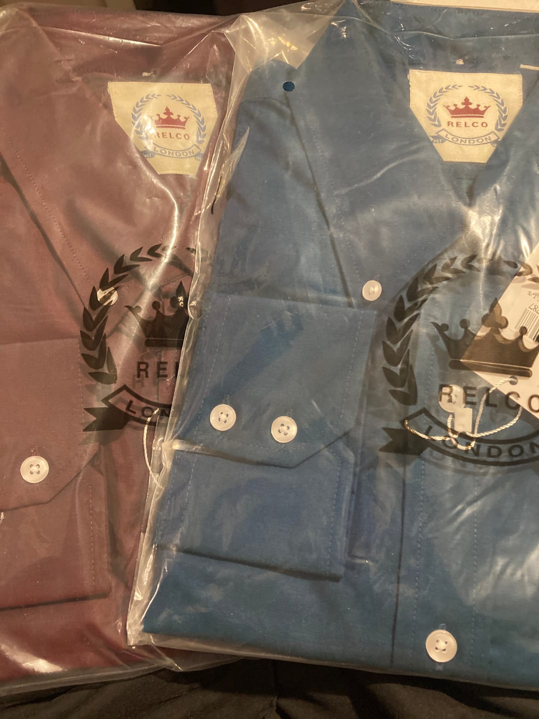 Customer photo review of Long Sleeve - Blue Two Tone