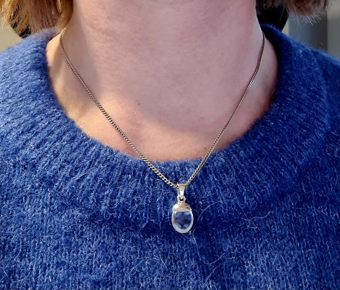 Customer photo review of Berlock Trumlad Bergkristall Silver