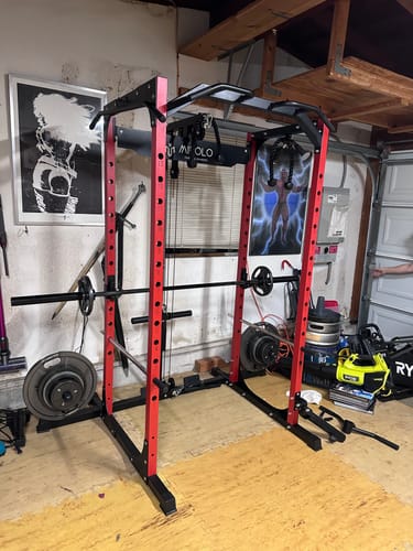 Customer photo review of F4 Power Rack with Lat Pull Down System