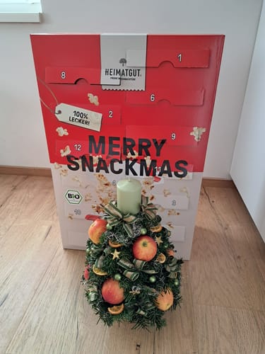 Customer photo review of ⏰ VORVERKAUF: Snack-Adventskalender 2024
