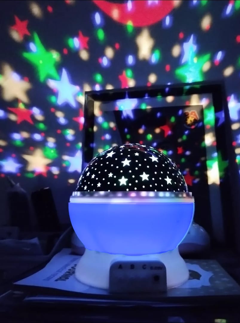 Customer photo review of Sternenprojektor Nachtlampe - Luna