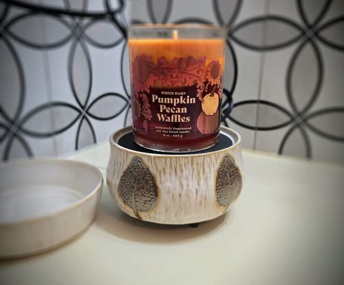 Customer photo review of Warmer: Bronze Leaf 2-In-1 Classic