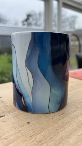 Customer photo review of Keramische Spaarpot (hervulbaar) voor sublimatie