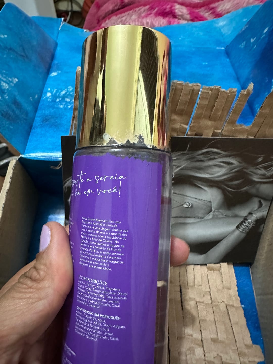 Customer photo review of Body Splash Mermaid Kiss