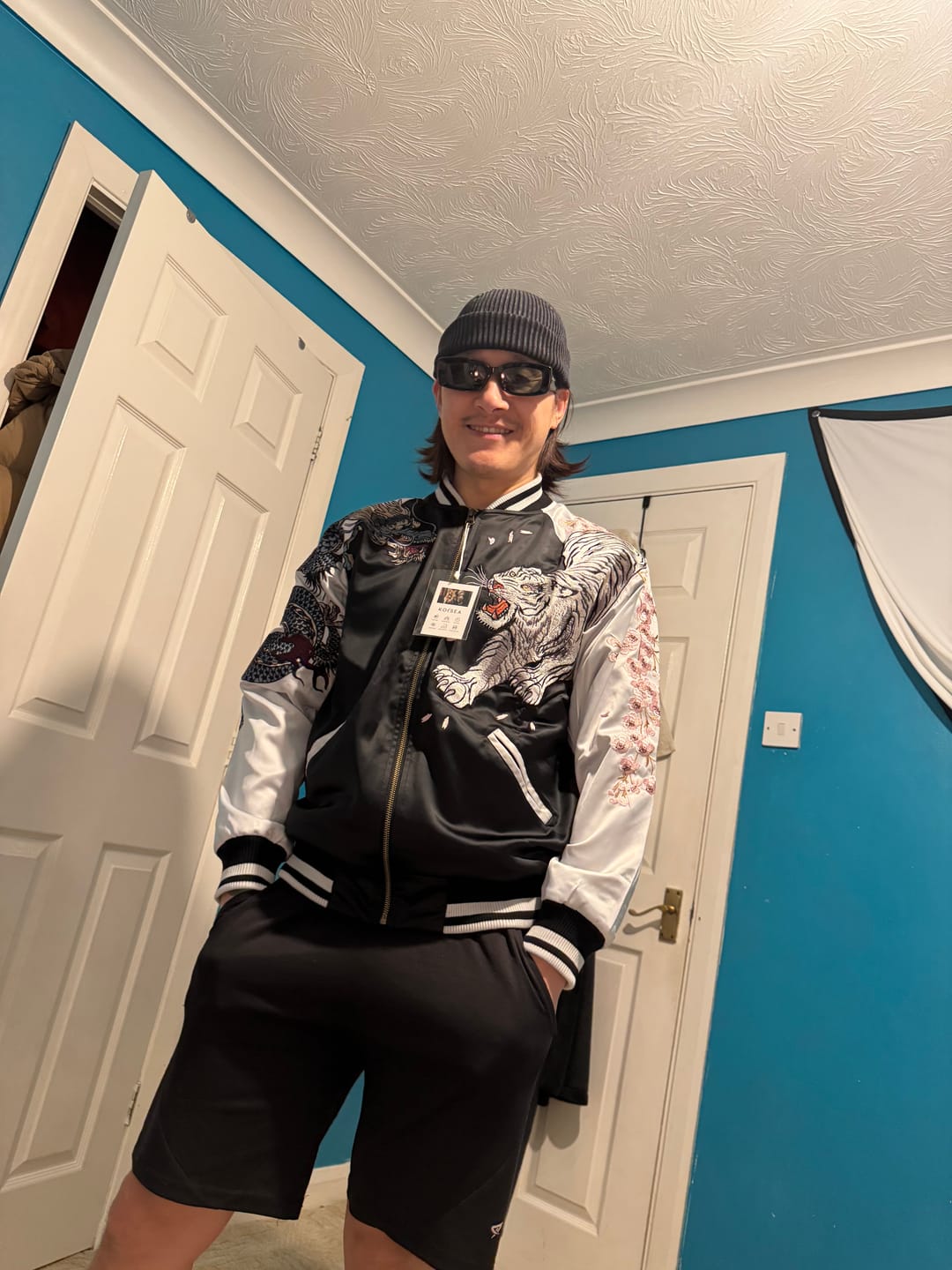 Customer photo review of Four Legendary Creatures Sukajan Souvenir Jacket