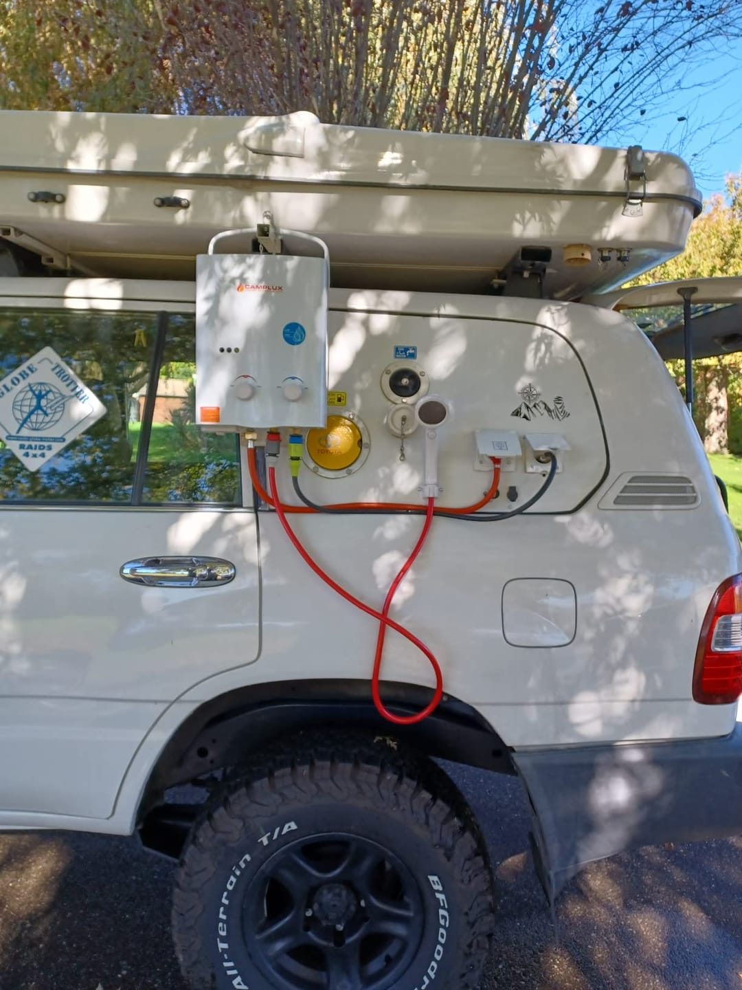 Customer photo review of Camplux AY132P43 Gasdurchlauferhitzer mit Tragbarer Griff
