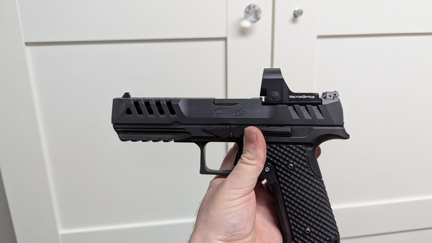 Customer photo review of Vector Optics SCRD-M36 Frenzy-X 1x22x26 MOS Multi Reticle