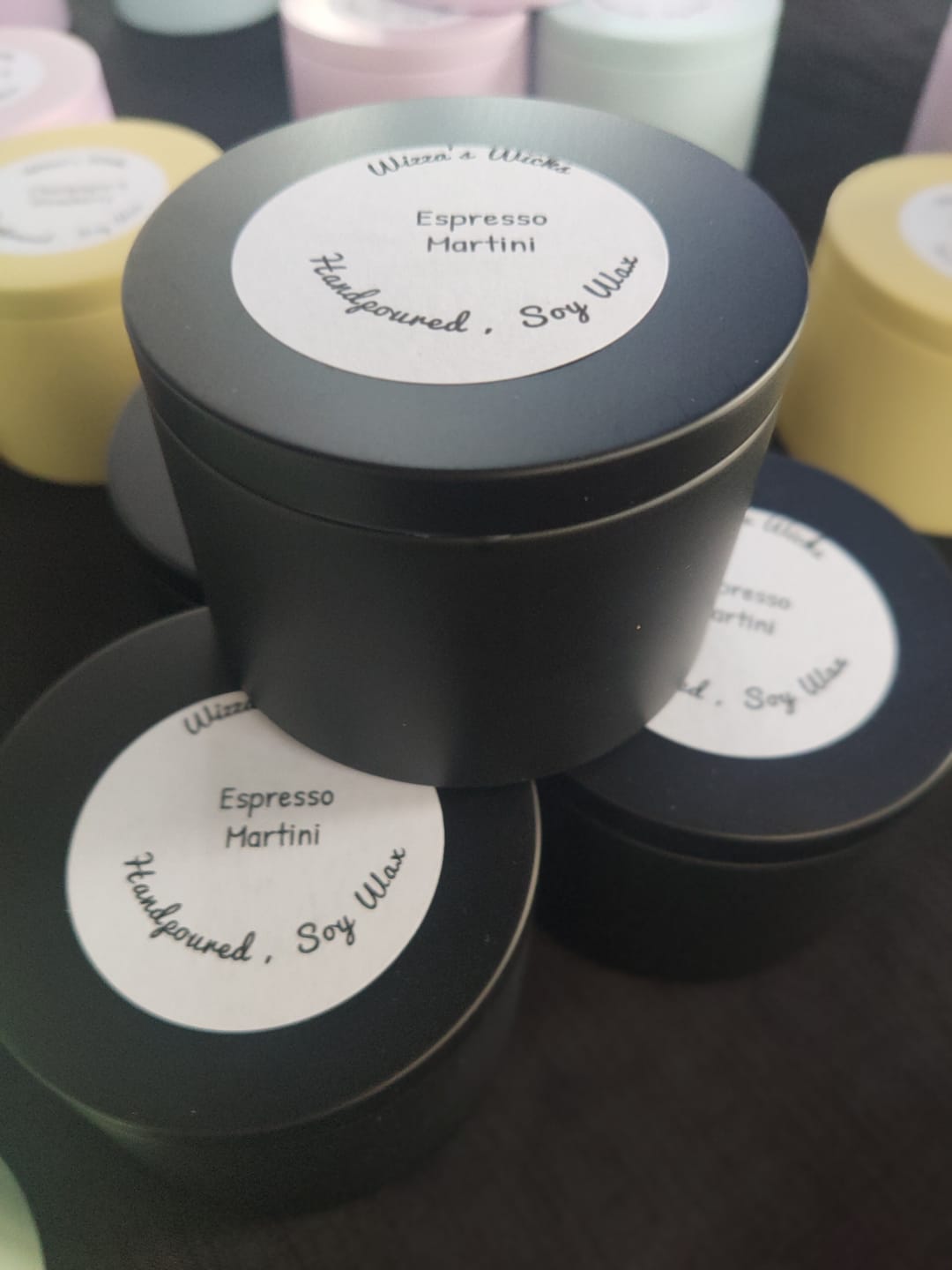 Customer photo review of PRE ORDER - Cosmo Candle Tins (230ml)