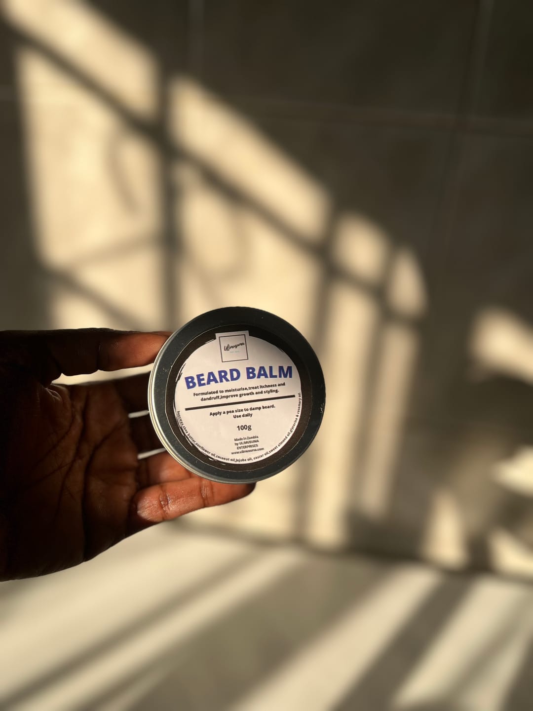 Customer photo review of 90 ml Tin Container with Lid (75 grams) - Silver