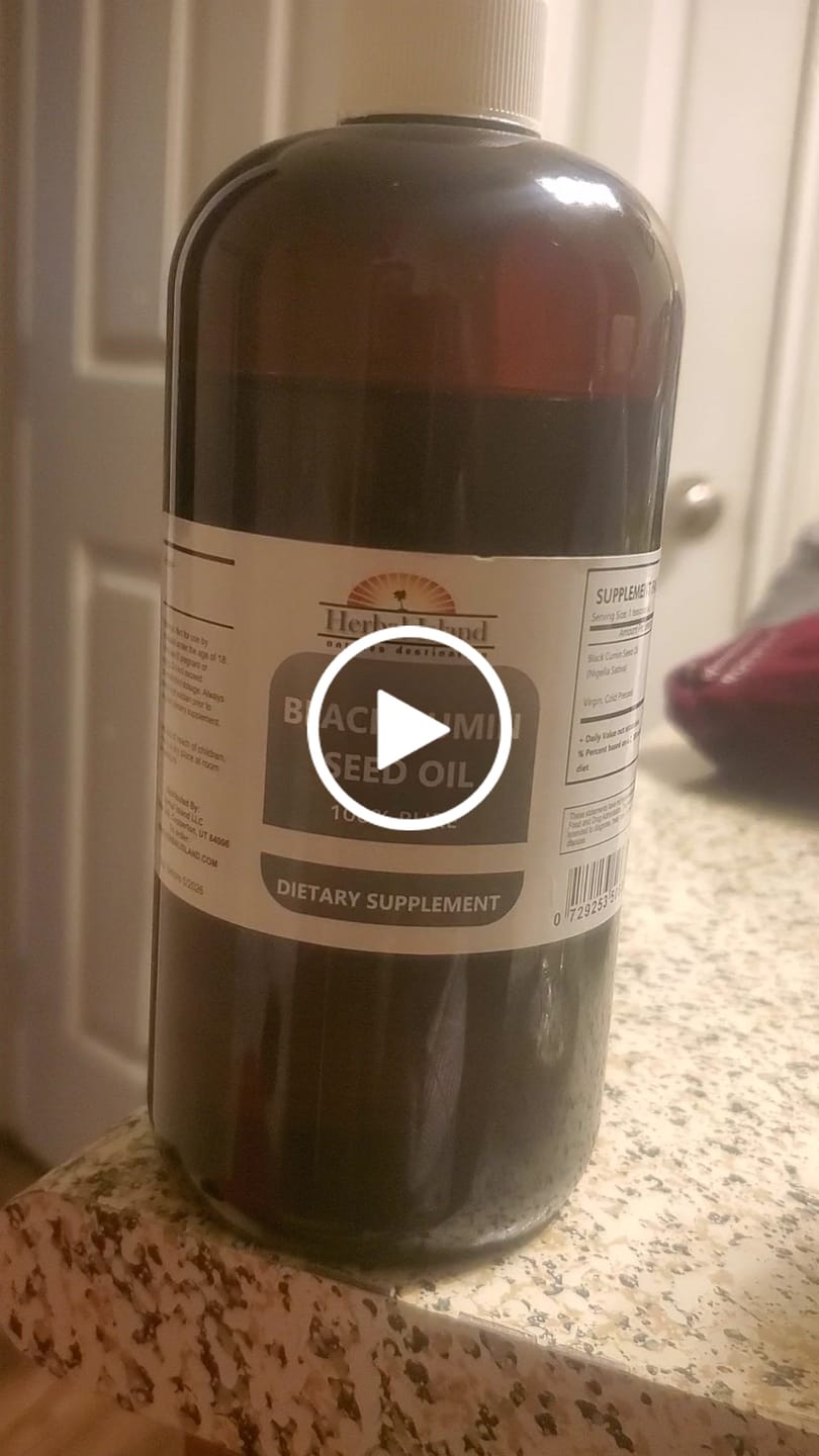 Customer video review of (Sale) Black Seed Oil -(Nigella Sativa ) Heart & Mucus