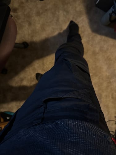 Customer photo review of FX-1 Slim Work Jeans Blackout