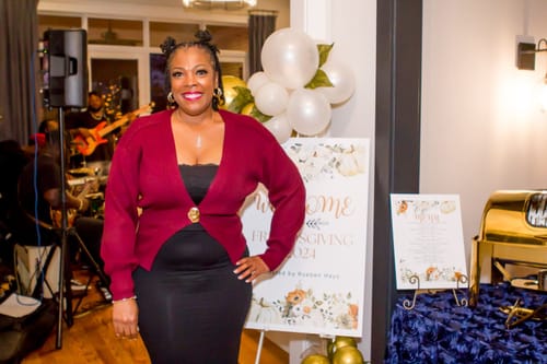 Customer photo review of V-Neck Knitted Cardigan