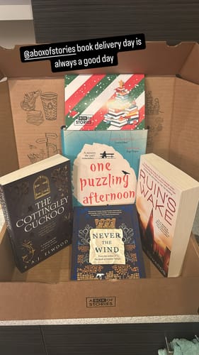Customer photo review of Build Your Own Fiction Gift Box