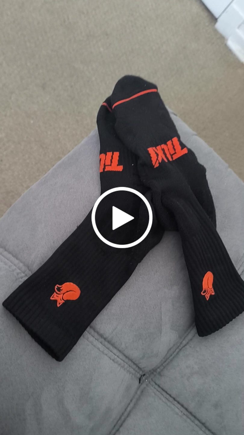 Customer video review of Calcetín Crew D1 Tilki Lehinde