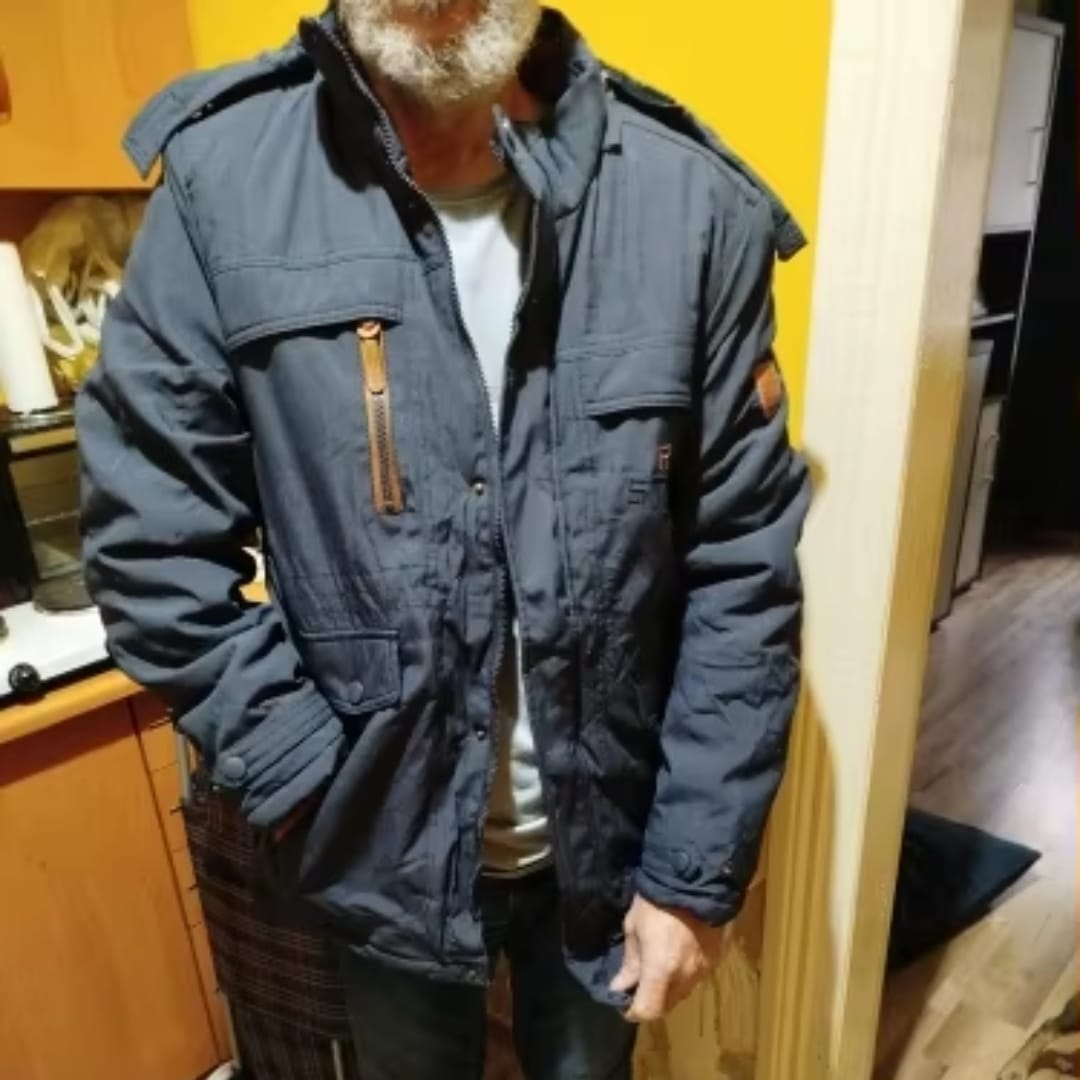 Customer photo review of Warme Winterjacke für Herren - Daan
