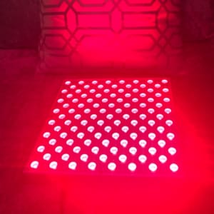 Customer photo review of Red Light Therapy Panel
