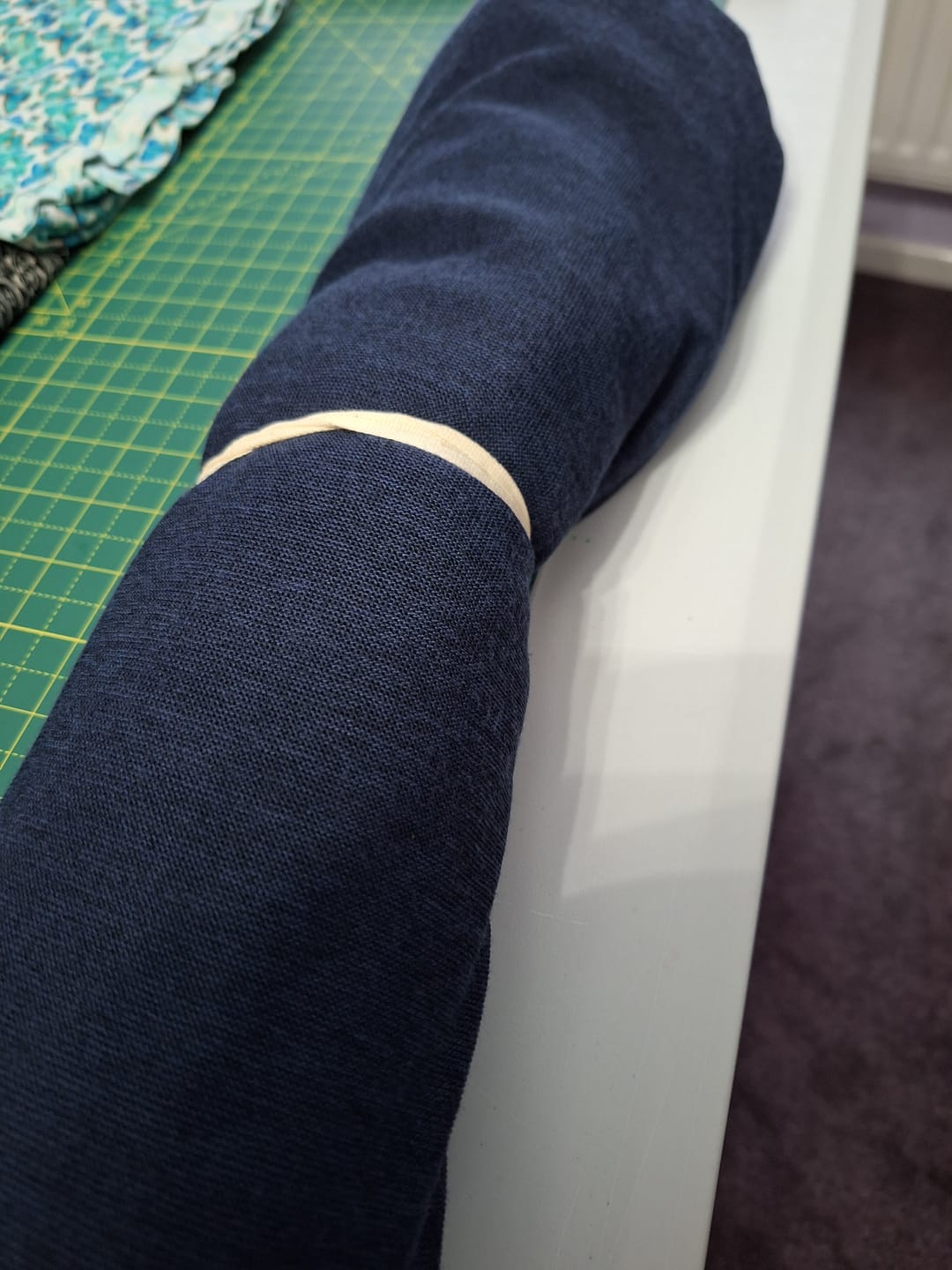 Customer photo review of Melange Knit Fabric