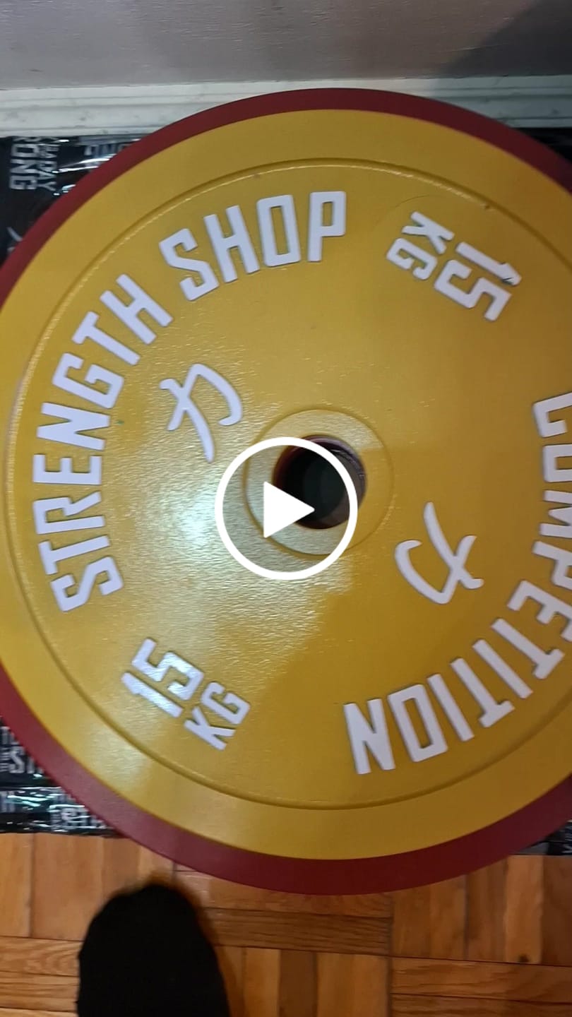 Customer video review of Strength Shop Calibrated Plates - IPF Approved