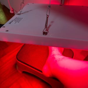 Customer photo review of Red Light Therapy Panel