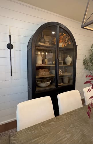 Customer photo review of Hottie Glass Cabinet