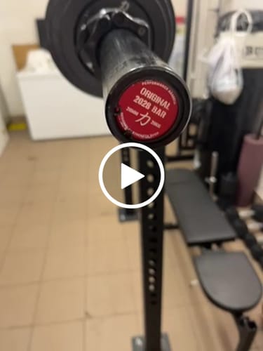 Customer video review of Original 2028 Olympic Bar