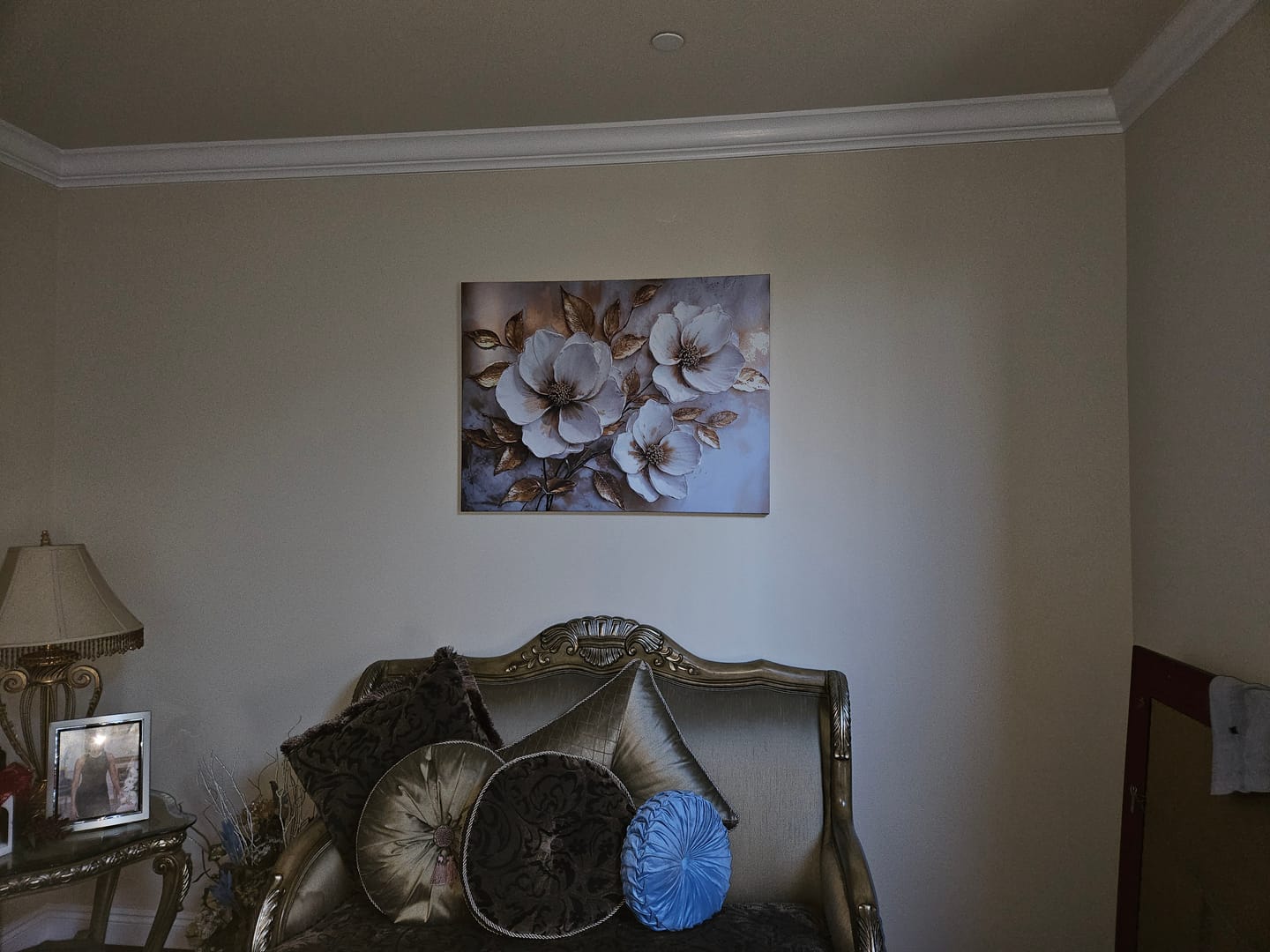 Customer photo review of Family Wall Art: Golden Blooms