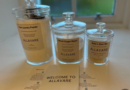 Customer photo review of Pure Laundry Powder