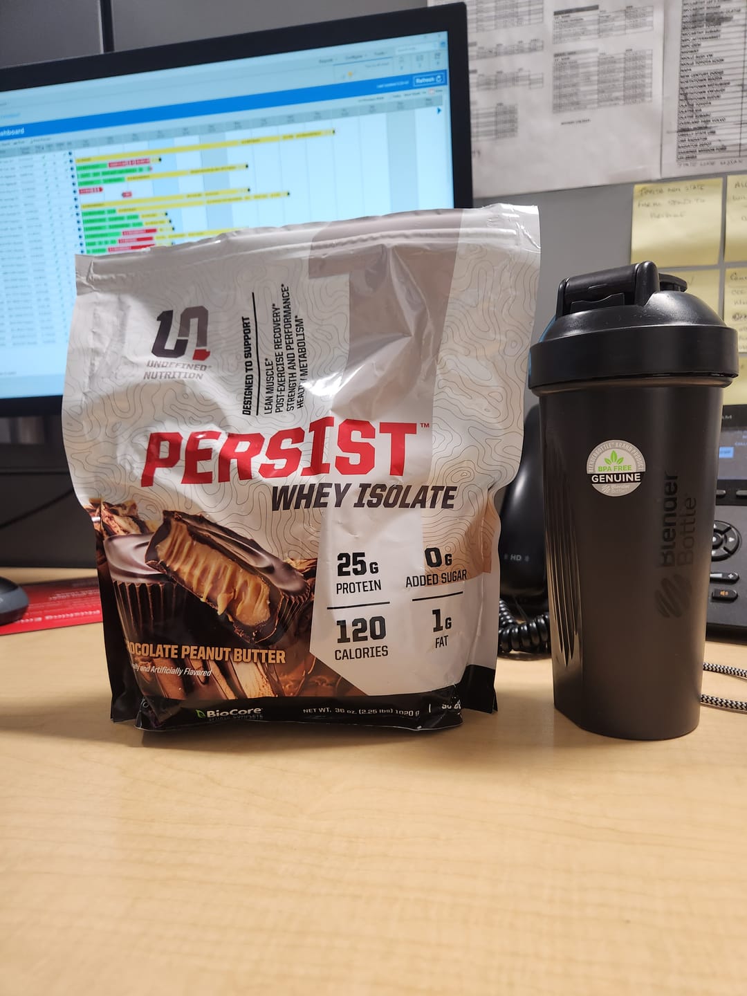 Customer photo review of PERSIST | WHEY PROTEIN ISOLATE