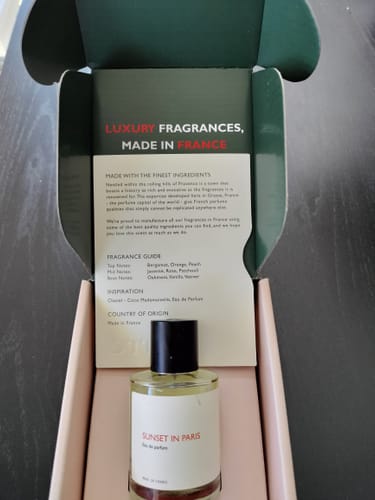 Customer photo review of Sunset in Paris