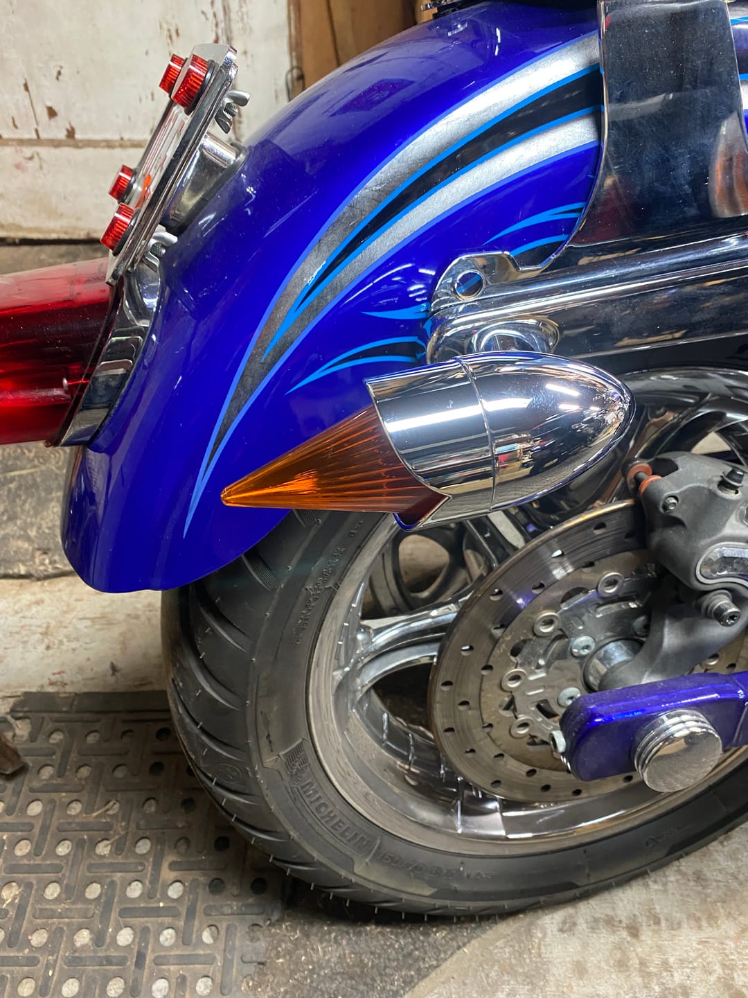 Customer photo review of Harley Davidson Turn Signal Lenses - Clip in Style