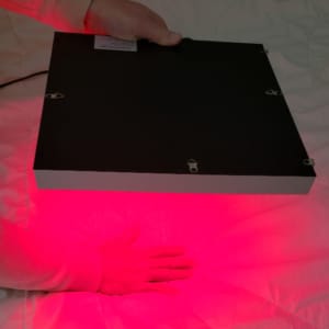 Customer photo review of Red Light Therapy Panel