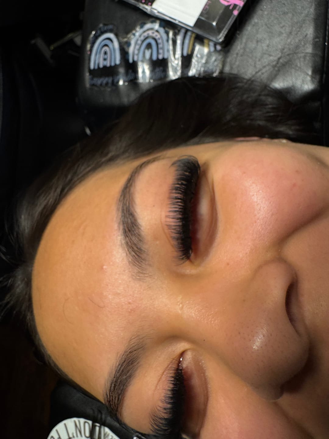 Customer photo review of Cashmere Volume Lash Extensions 0.03mm