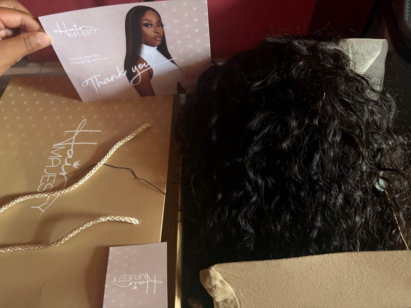 Customer photo review of NOSIE - Brazilian 13x4 Lace Front Wig