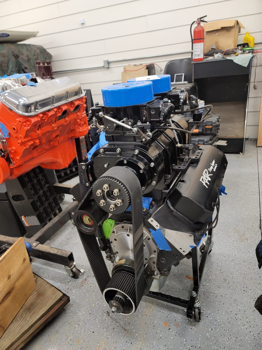 Customer photo review of TH400 3 Speed Push To Shift Reverse Pattern Operator Series Billet Shifter Rear Exit