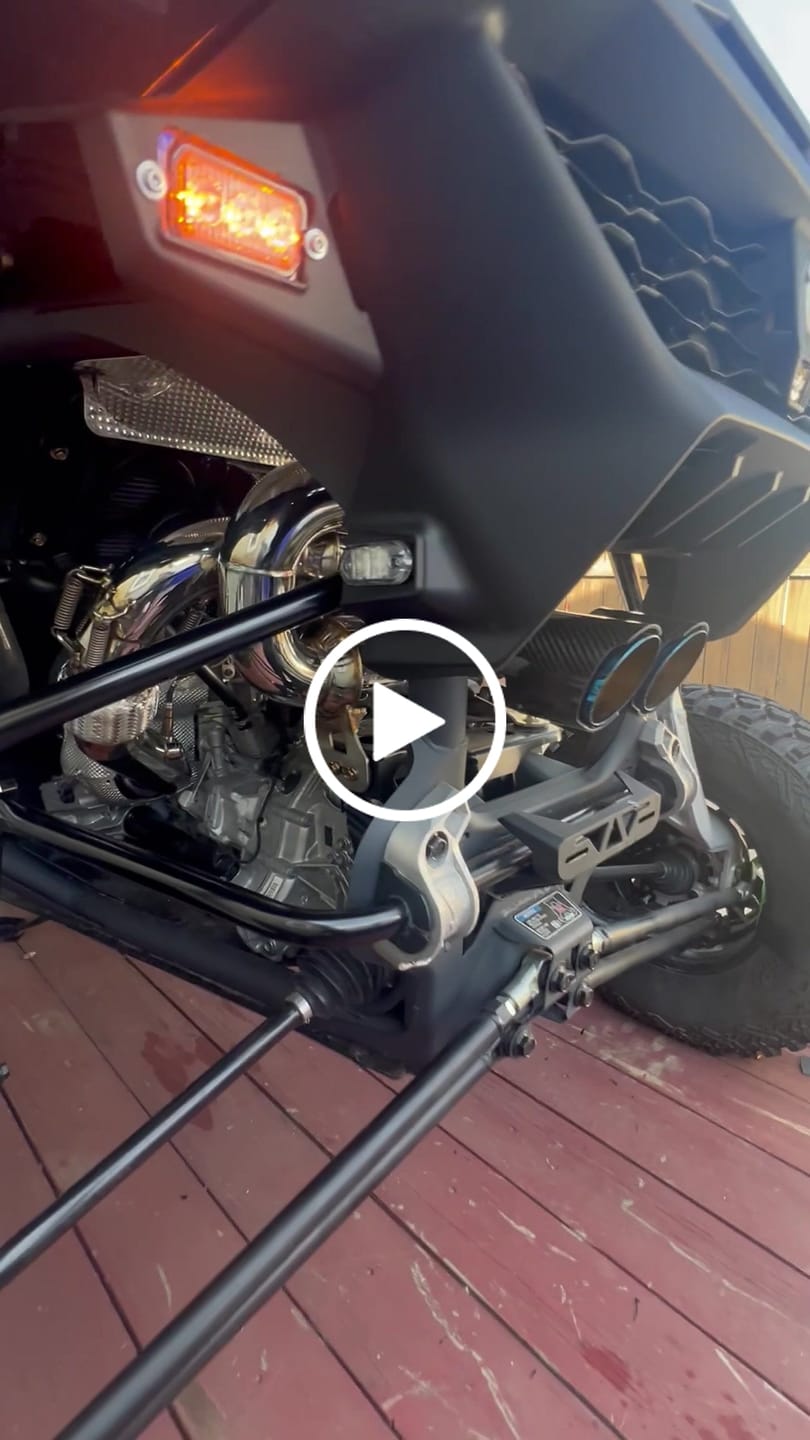 Customer video review of RPM Can-Am Maverick R " EXTREME HD " Turbo V-Band Clamp