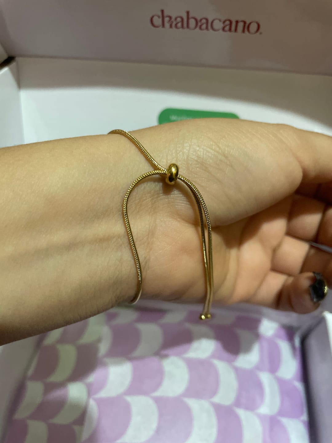 Customer photo review of Pulsera Icy