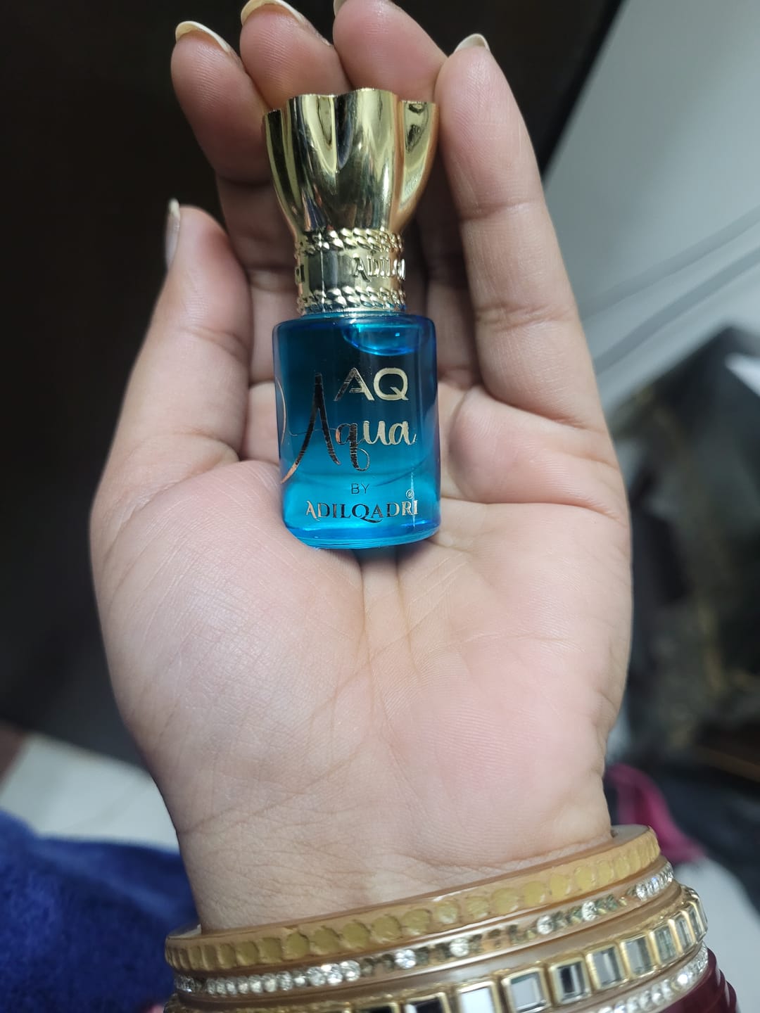 Customer photo review of AQ Aqua Luxury Attar Perfume