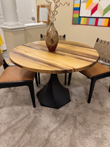 undefined review of Table Base 311 Lithe 28H Tulip Metal Design Furniture image 1 out of 2