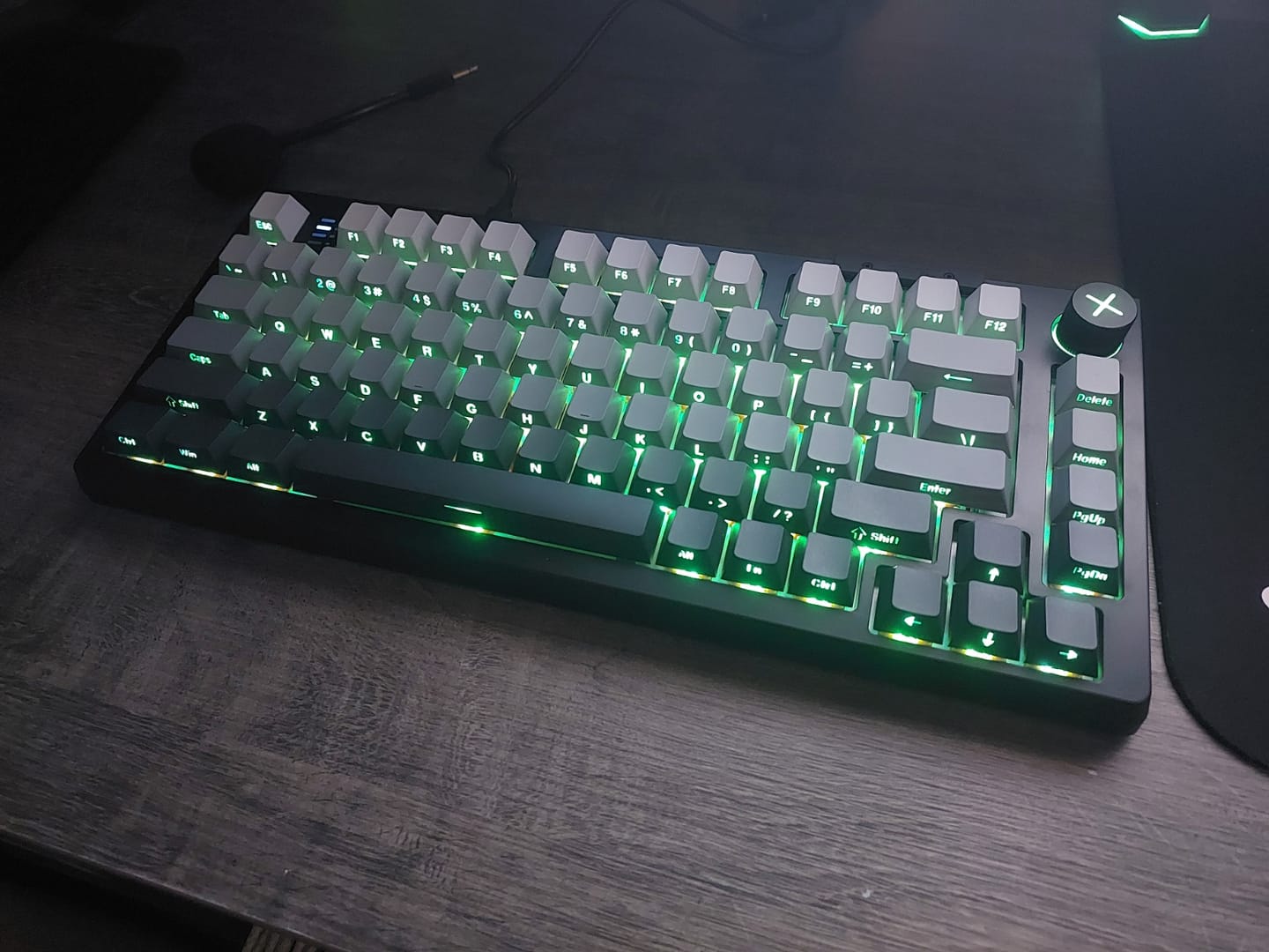 Customer photo review of Darmoshark Top75 HE Wireless Klavye (Manyetik Switch / HE)