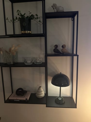 Customer photo review of Bordslampa - Svamplampa Flowerbud - Batteridriven 5000 mAH