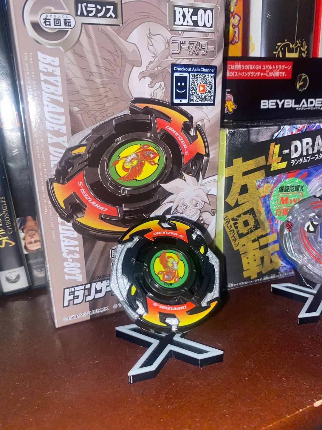Customer photo review of Takara tomy Beyblade X BX-00 Dranzer Spiral 3-80T Black Ver