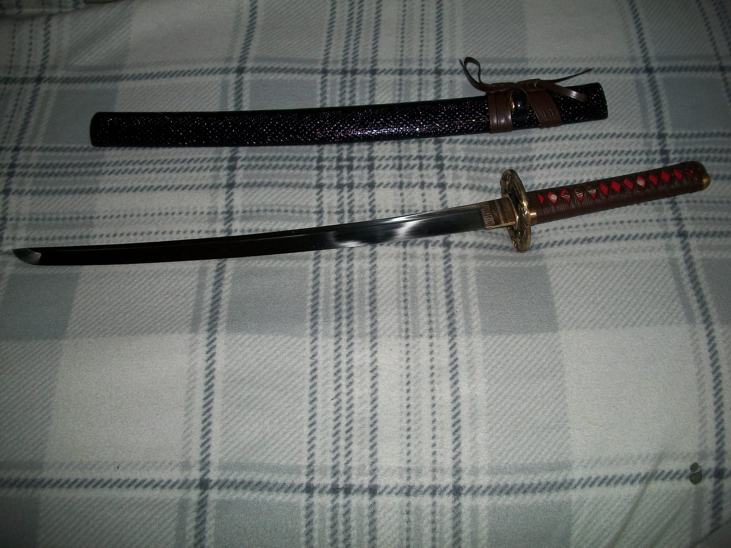 Customer photo review of Custom Wakizashi Build your own Wakizashi sword