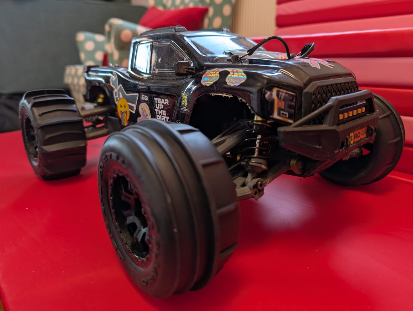 Customer photo review of RC Paddle Tires For RZ001