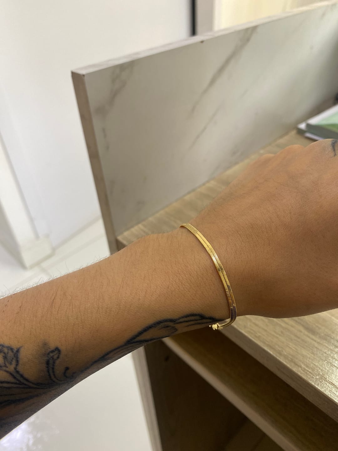 Customer photo review of Pulseras Oasis en Oro laminado 18k Para Pareja