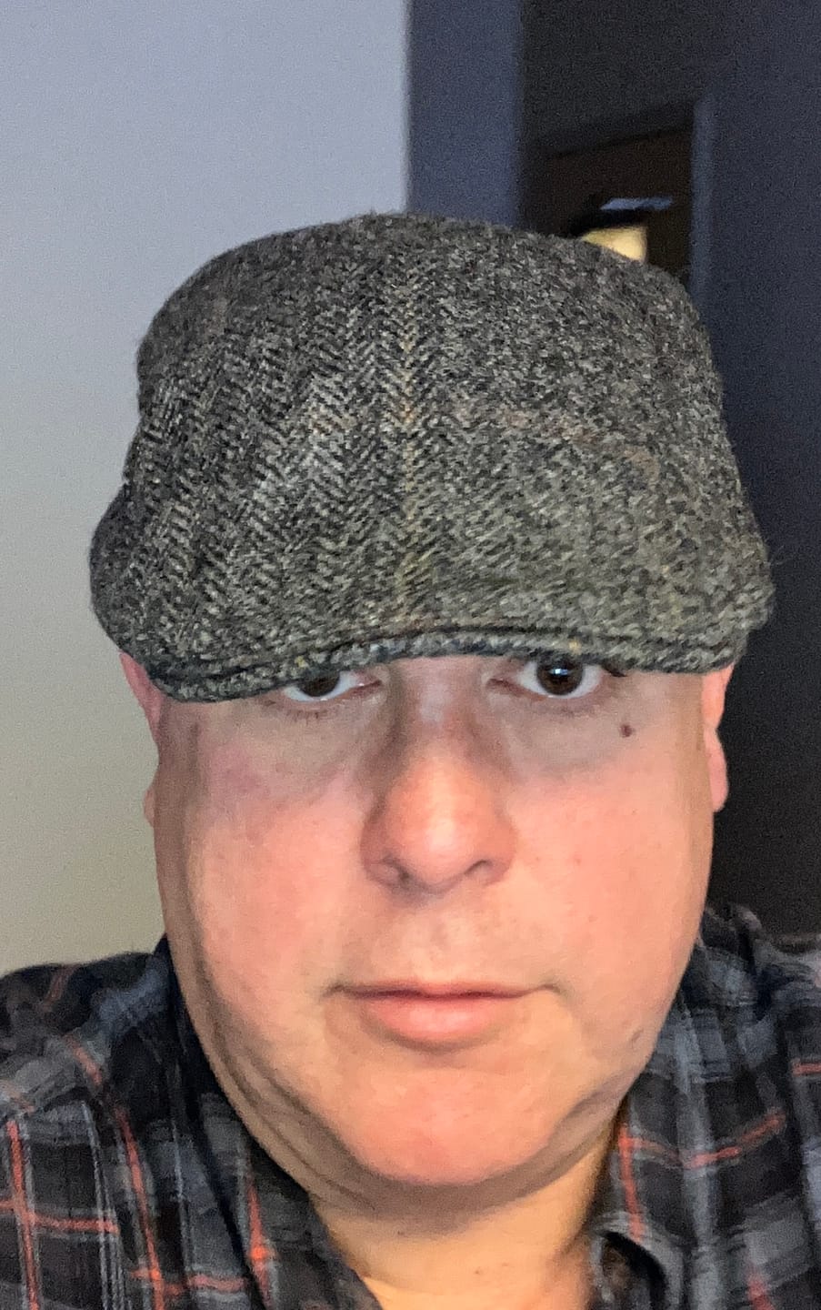 Customer photo review of Donegal Touring Cap Tweed