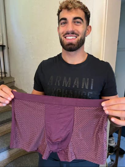 Customer photo review of הבוקסר לייט פיט עם סיבי במבוק לנוחות מרבית של DrawnBody