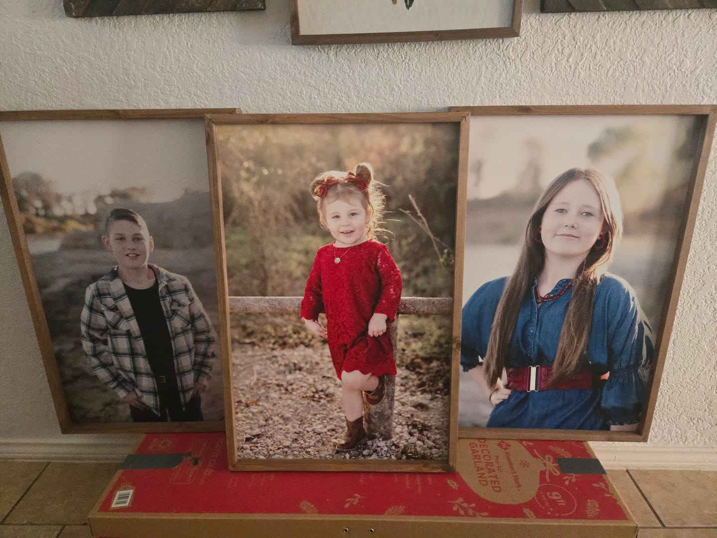 Customer photo review of Framed photo