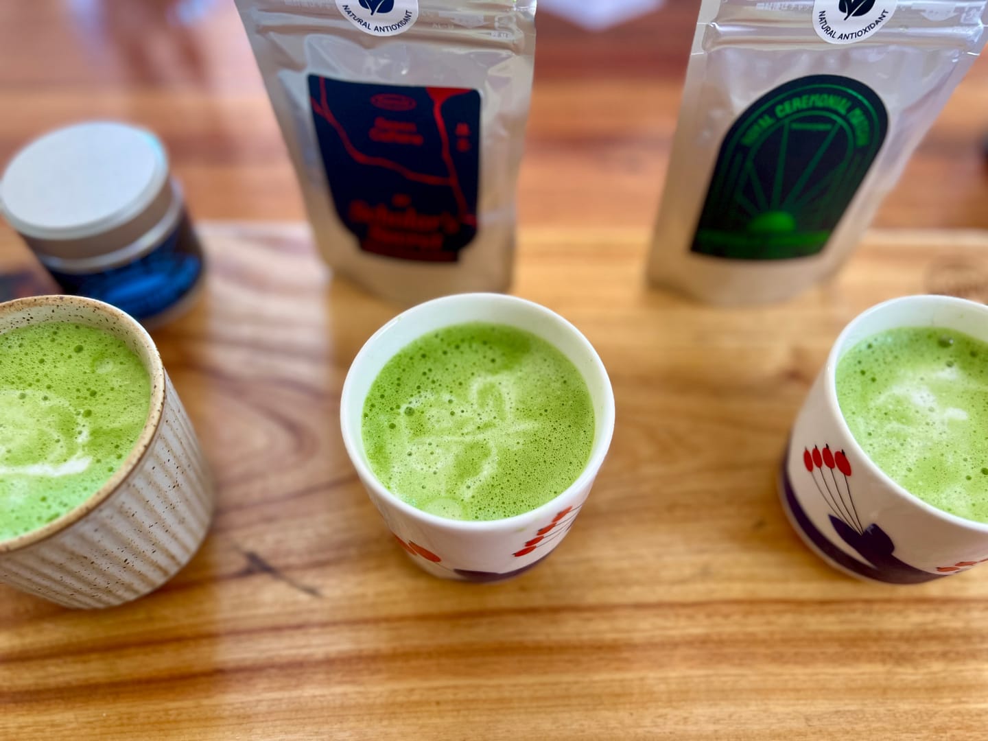 Customer photo review of Classic Matcha Taste Pack
