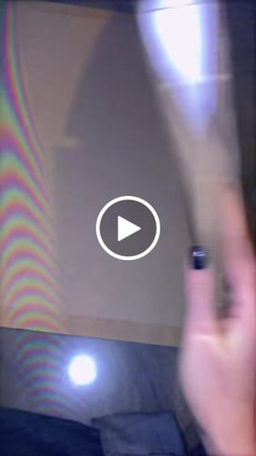 Customer video review of wildflower framed art print